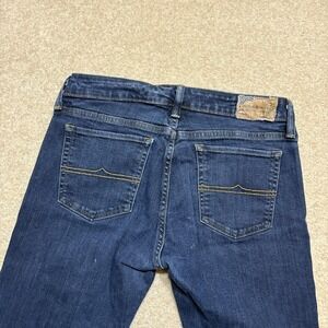 Denim & Supply Ralph Lauren Jeans Womens 29x29.5 Blue Skinny Stretch Denim Flag